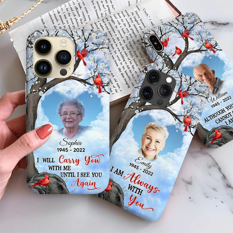Custom Photo I'll Carry You Personalized Phone case - Memorial Gift For Family