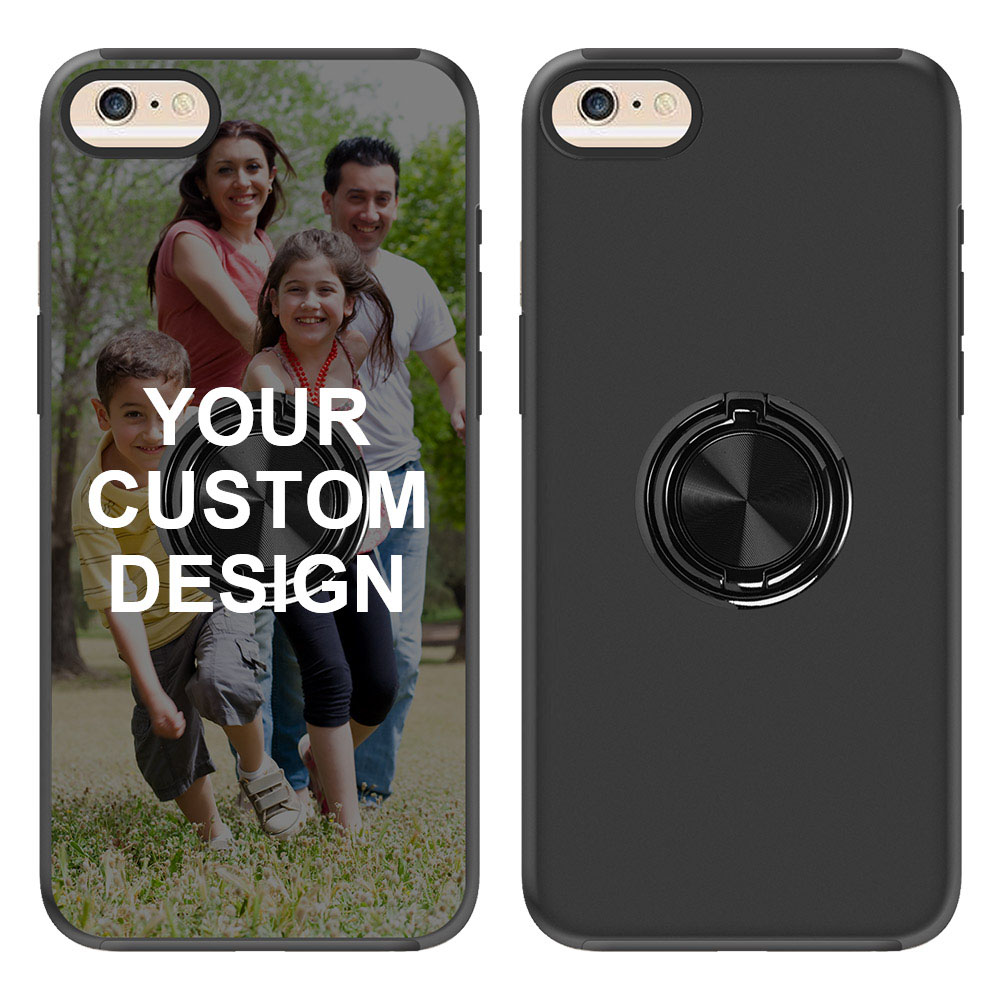 Custom for iPhone 6s Ring Holder Dual Layers Case