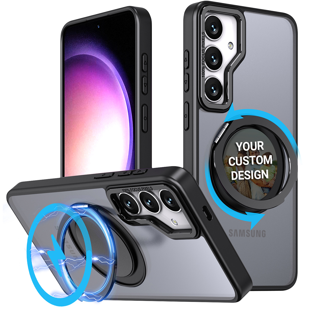 Custom for Galaxy S24 Plus 5G Flexible Kickstand MagSafe Case